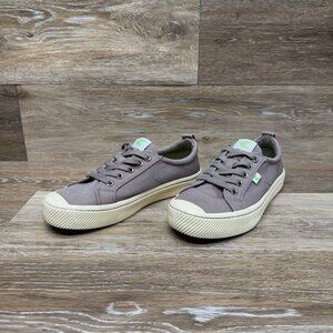 Cariuma OCS Mystic Grey Canvas Sneakers Women's Size 7.5